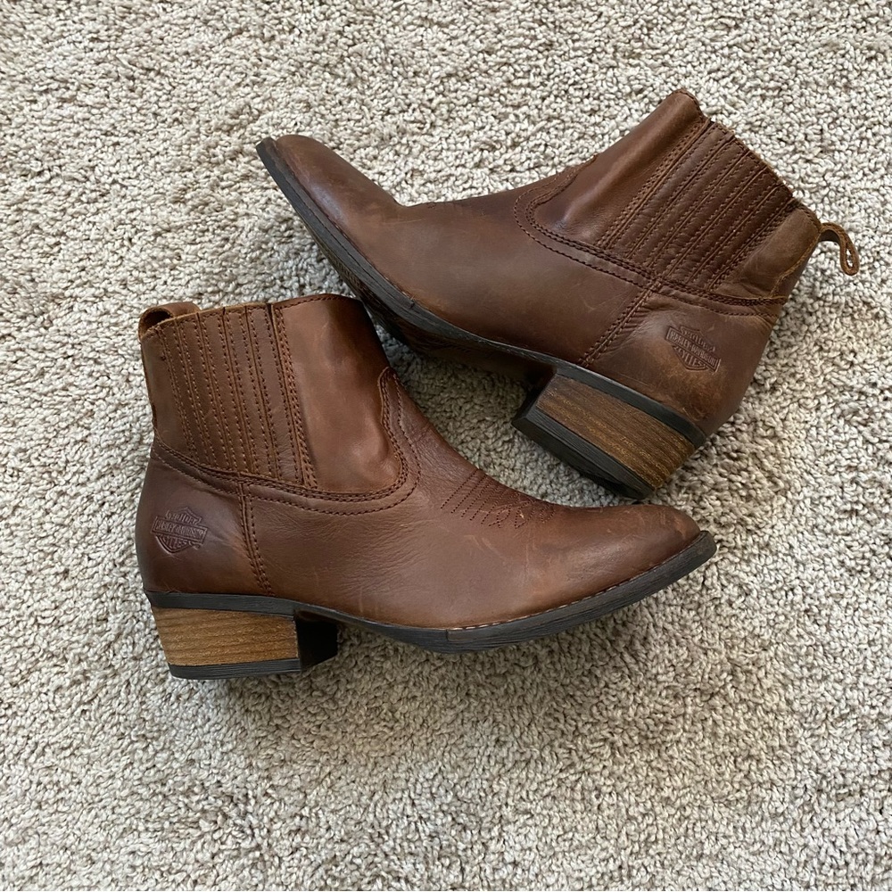 Harley-Davidson® Women's Curwood
4.5-Inch Brown Fashion Boots